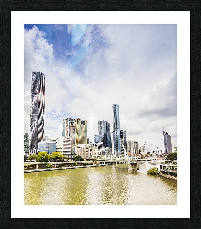 Urban colourisation Picture Frame print