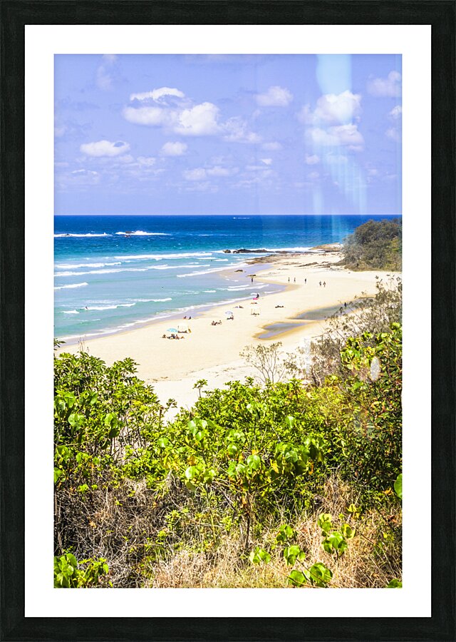 Coastal clearing Picture Frame print