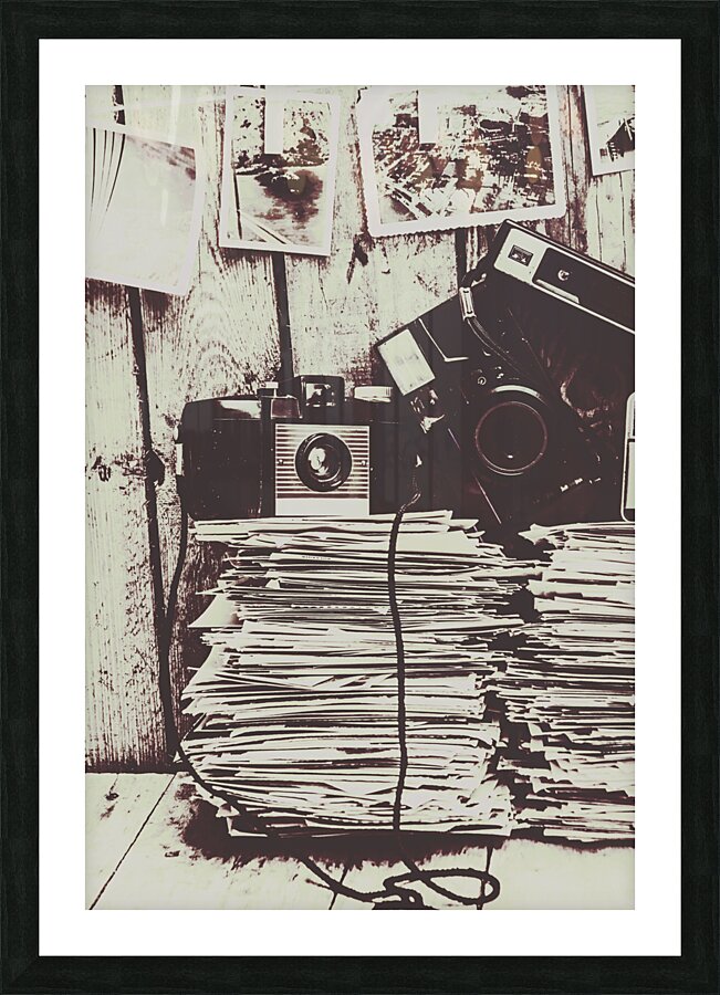 The photo room Picture Frame print