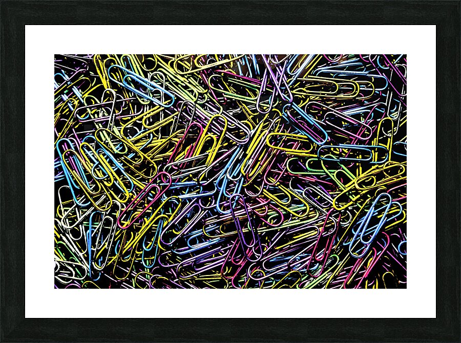 Organised chaos Picture Frame print