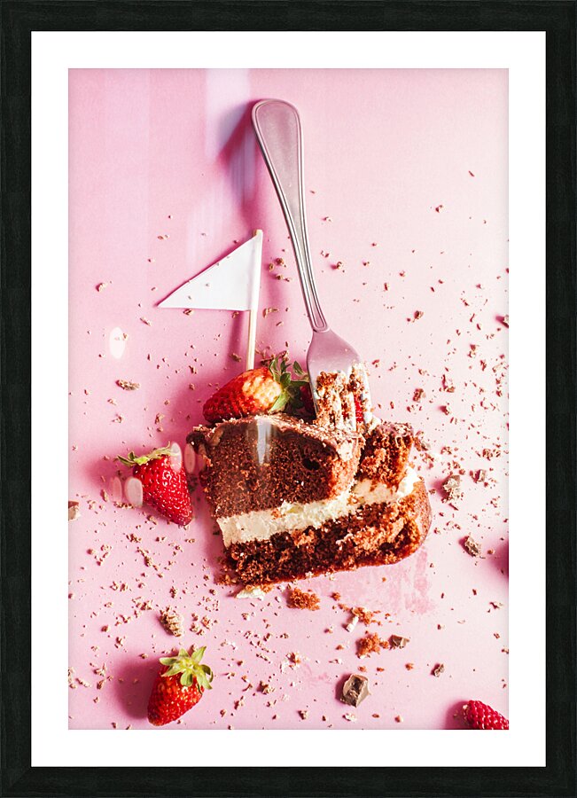 Bakers downfall Picture Frame print