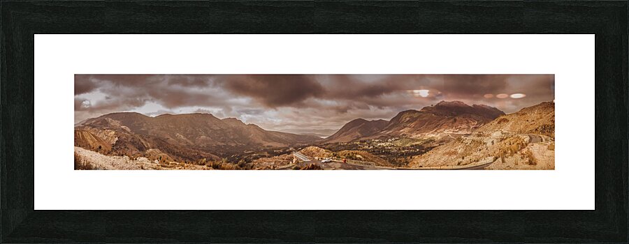 Wonderful western wilderness Picture Frame print