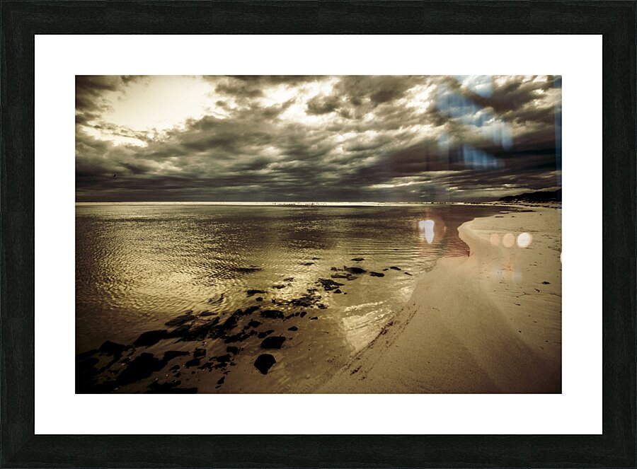 Calm before the storm Picture Frame print