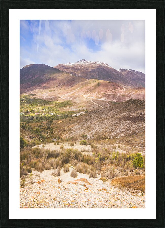 Mountainous majestics  Picture Frame print
