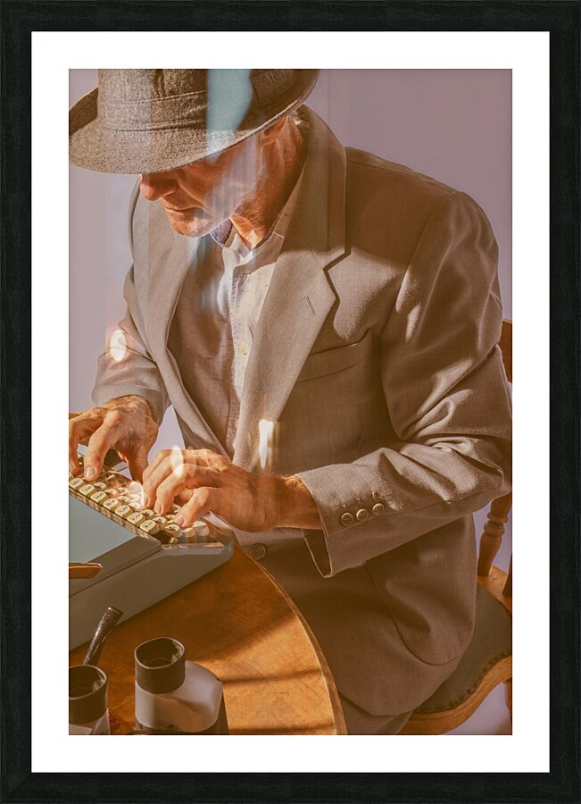 True crime nostalgia Picture Frame print