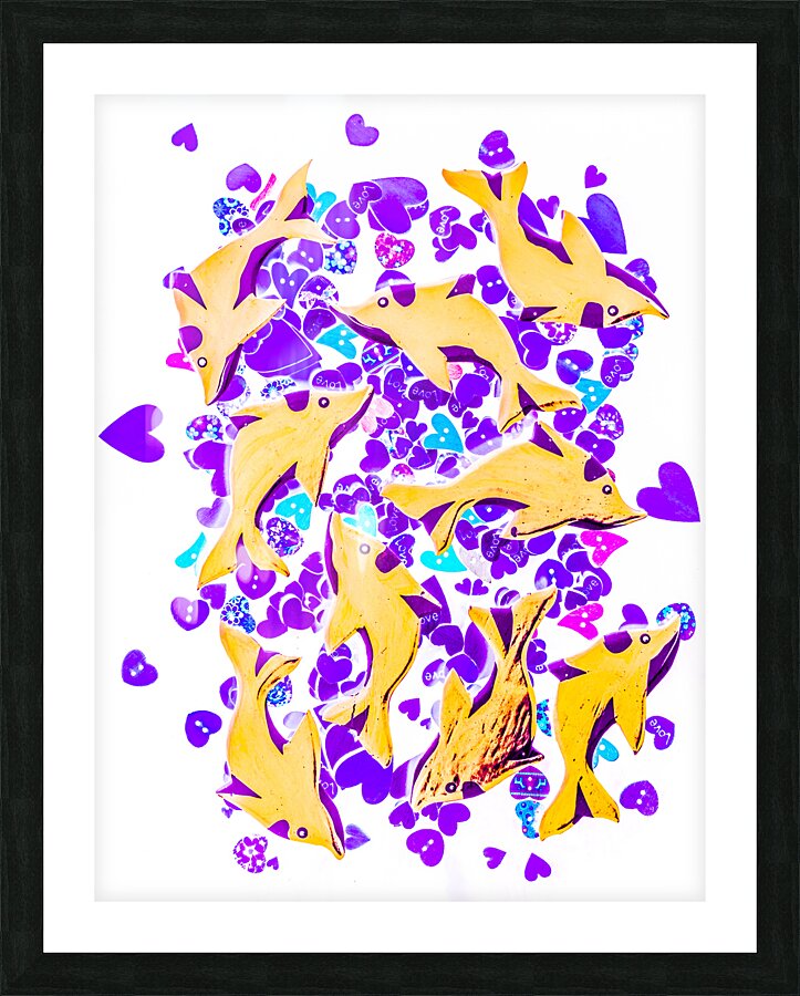 Reef romance Picture Frame print