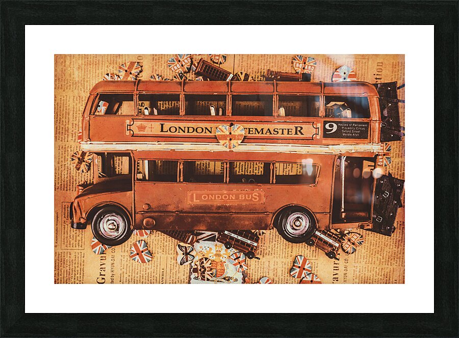 Old London pride Picture Frame print