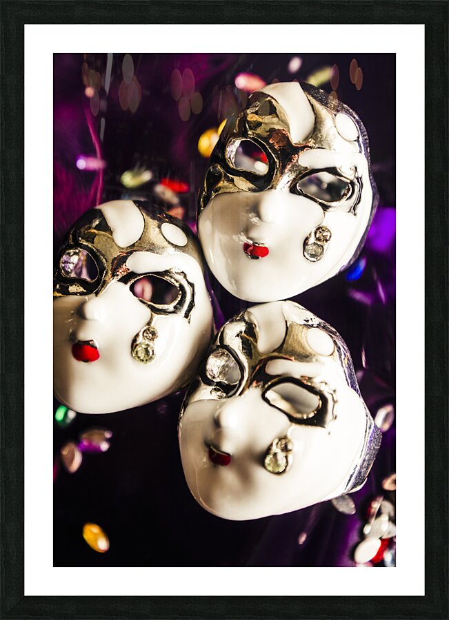 Masque Picture Frame print