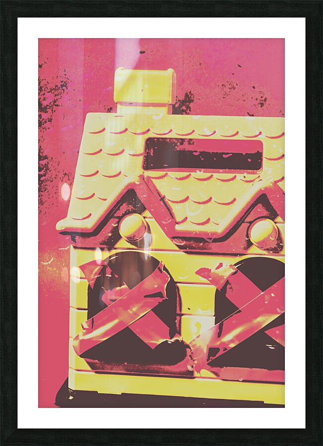 The abuse epidemic Picture Frame print