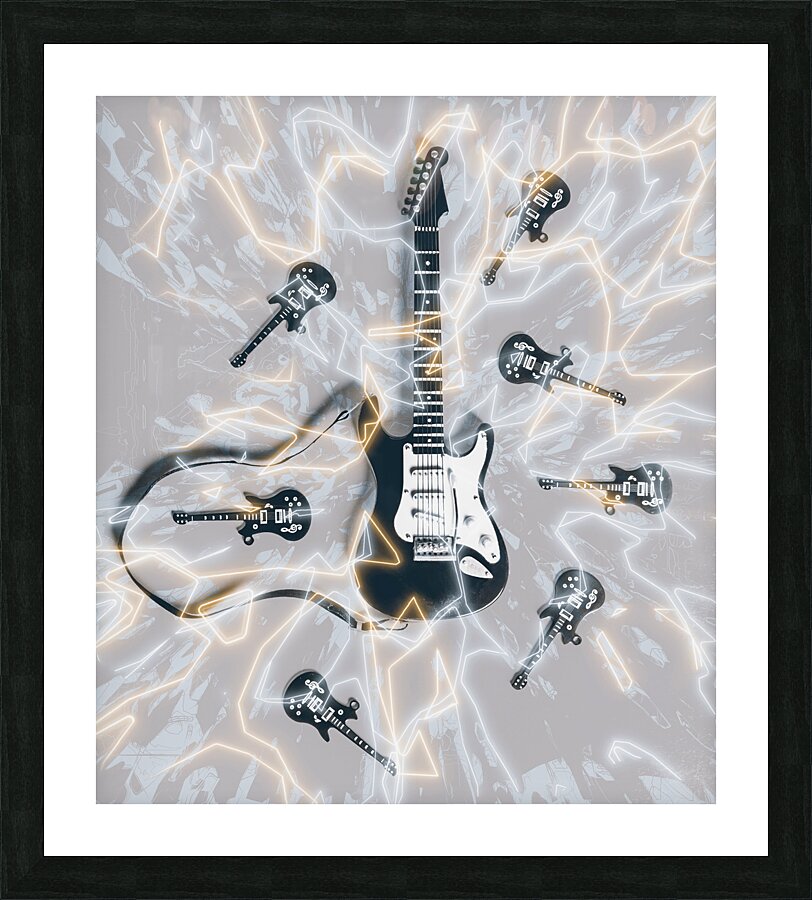 Light show Picture Frame print