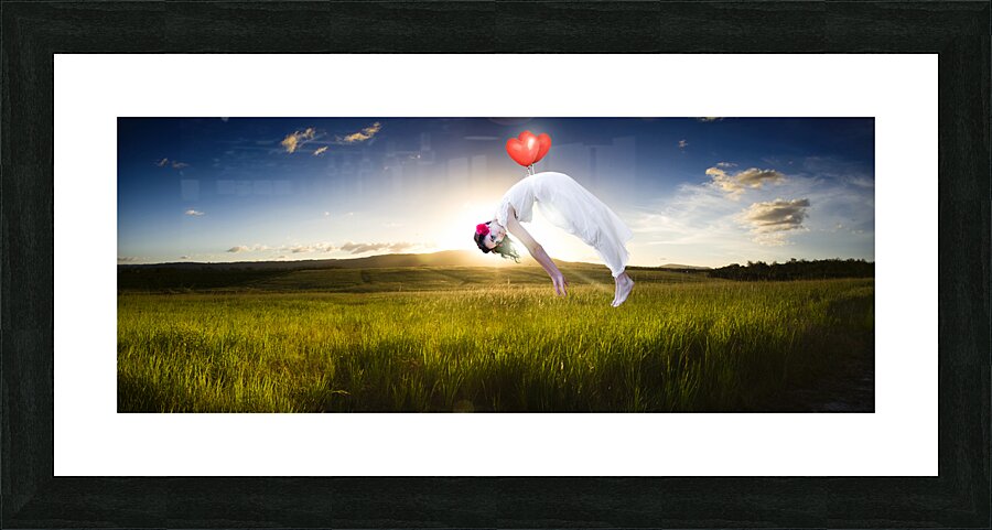 Love Is In The Air Picture Frame print