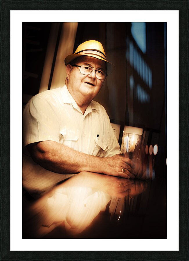 Daydreaming Of Yesterdays And Bygone Years Picture Frame print