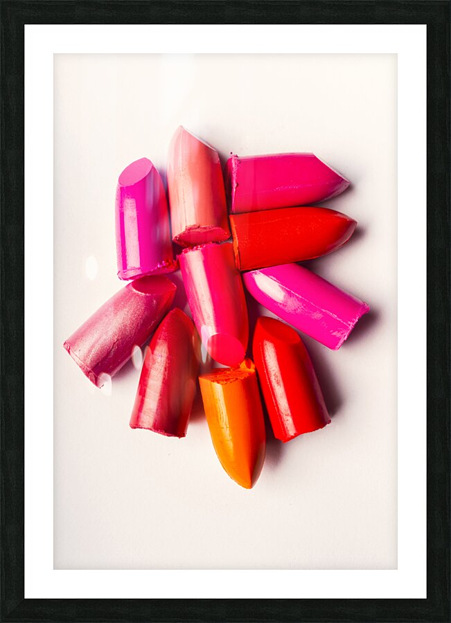 The makeup breakup Picture Frame print