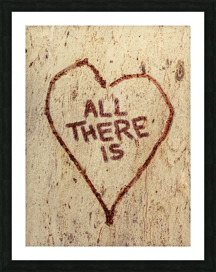 All There Is Picture Frame print