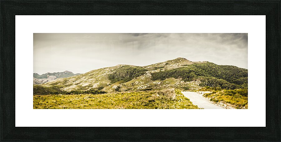 Mountain country Picture Frame print