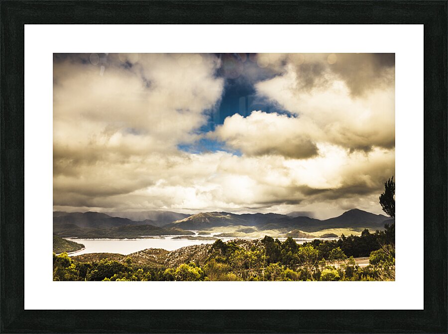 Wild West Of Tasmania Picture Frame print