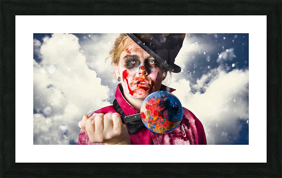 New World Disorder Picture Frame print