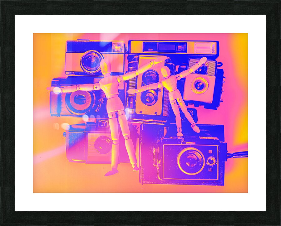 Posers Picture Frame print