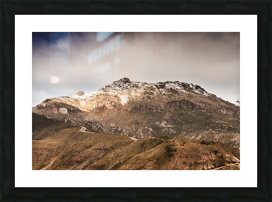 Country highlands Picture Frame print