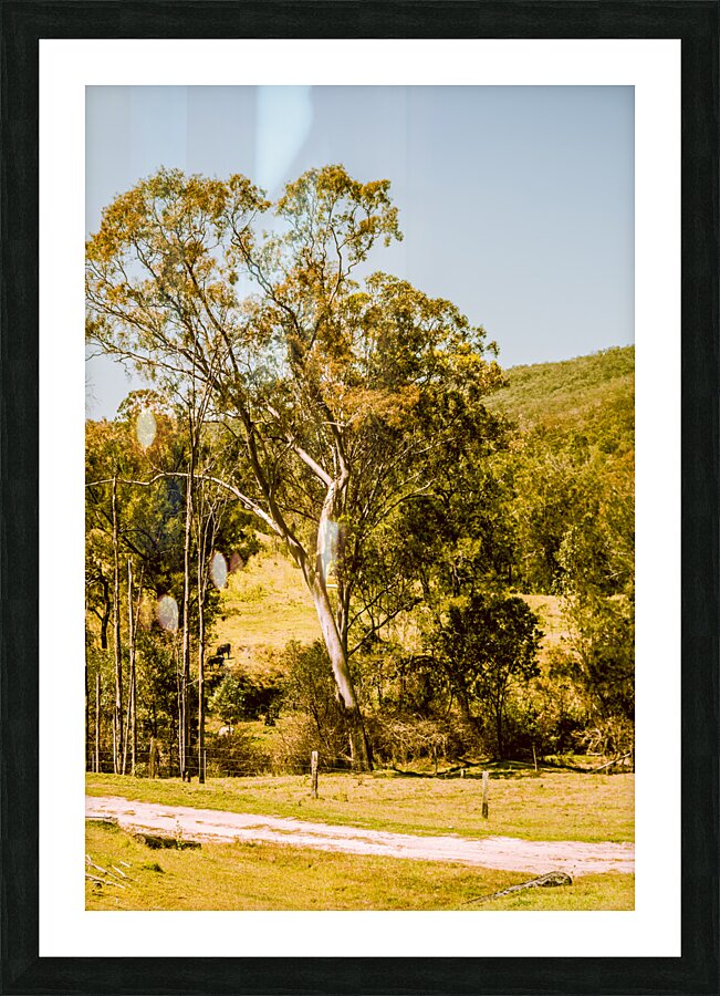 Quaint country view Picture Frame print