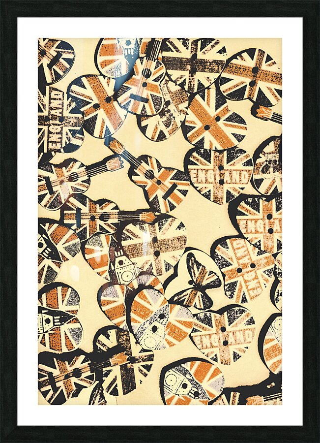 Rocking old England Picture Frame print