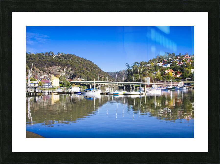 Picturesque Harbour Picture Frame print