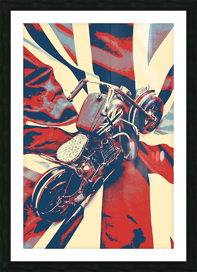 Cruising GB Picture Frame print