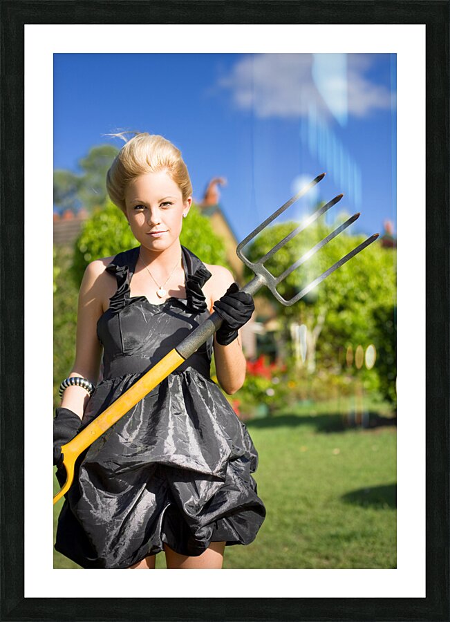 Avant-garden Picture Frame print