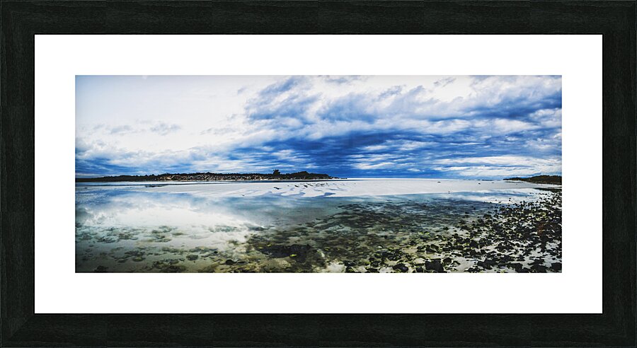 Stormy early morning Picture Frame print