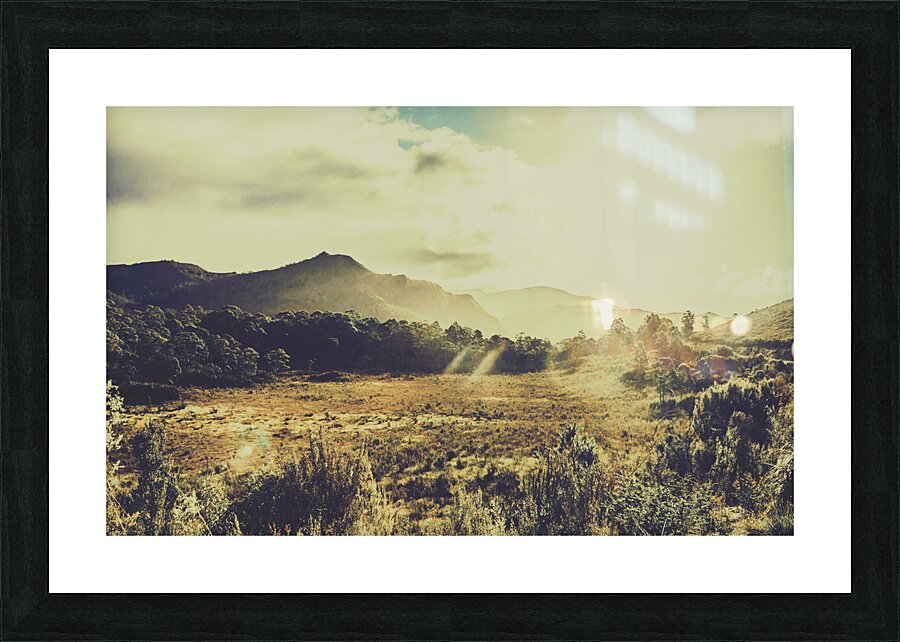 Sun bleached Australia Picture Frame print