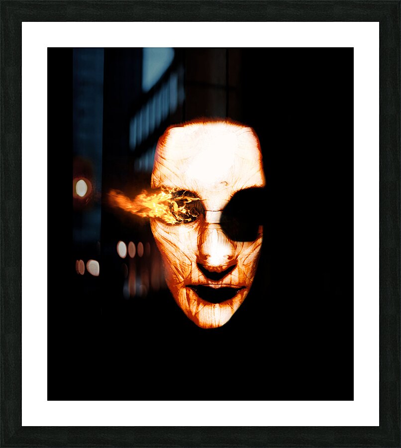 Scorn Of Shipton: Visions Of Fire Picture Frame print