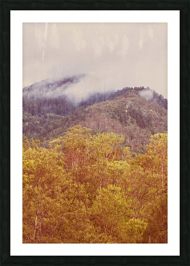 Pastel peaks  Picture Frame print