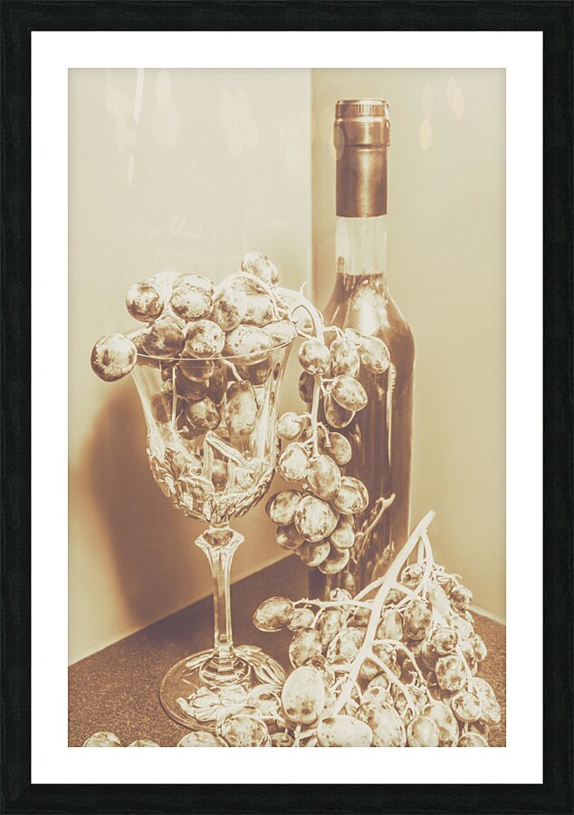 The vine cellar Picture Frame print