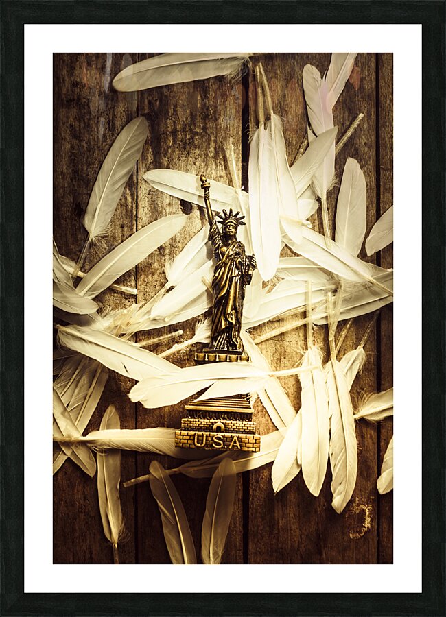 Freedom and independence Picture Frame print