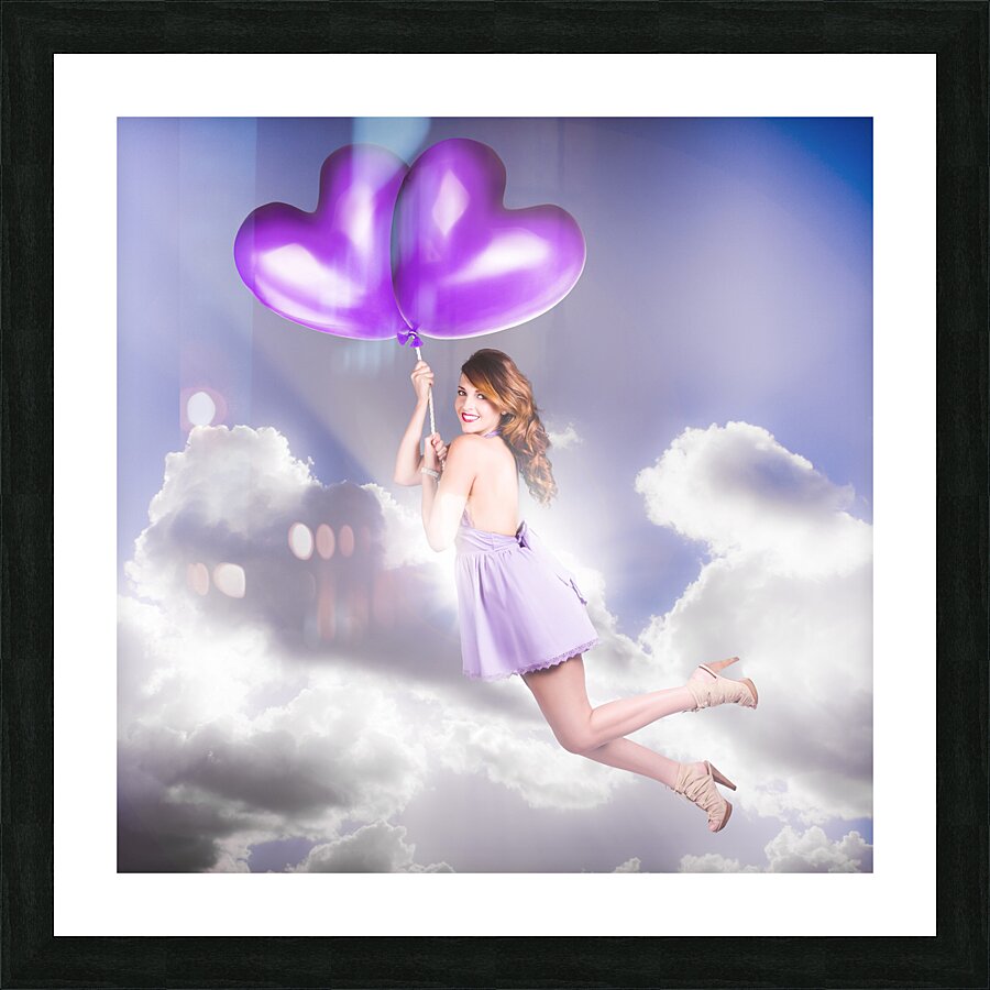 Air bound Picture Frame print