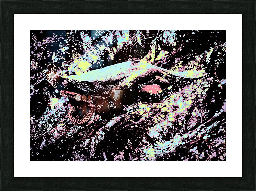 Art attack Picture Frame print