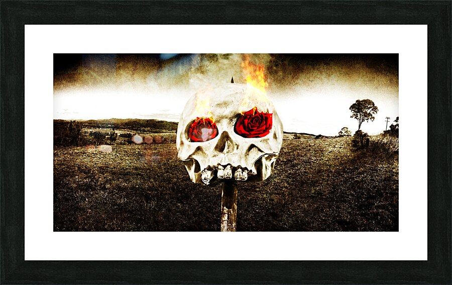 Hellfire Of Love Picture Frame print
