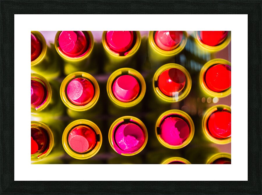 Makeup Symmetry Picture Frame print