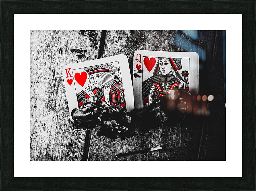 Casino hot streak  Picture Frame print