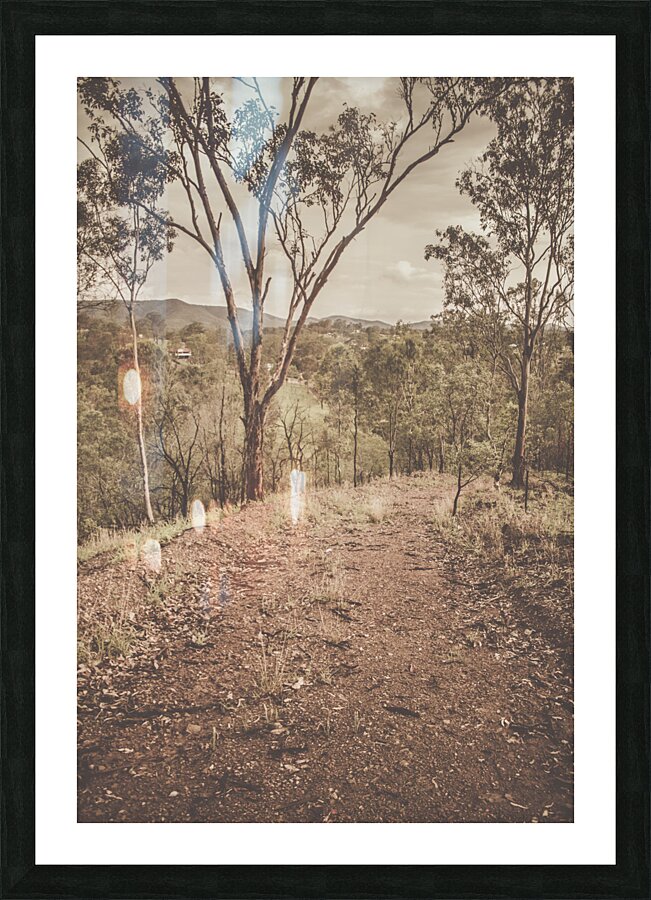 Calming country Picture Frame print