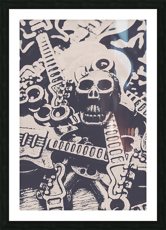 Kill the f$%#n music industry Picture Frame print