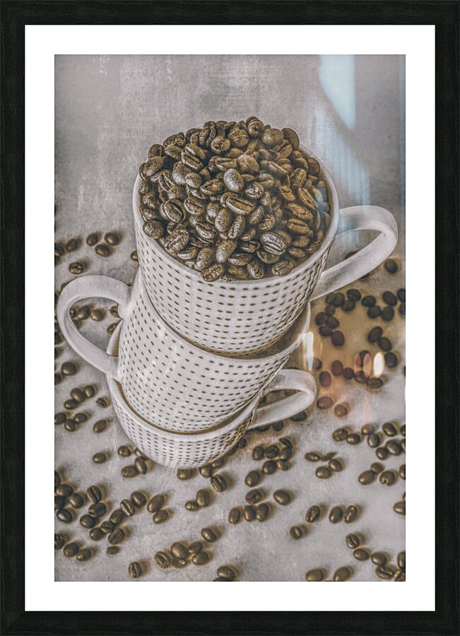 Coffee high Picture Frame print