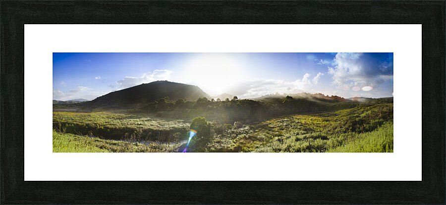 West Coast Range Landscape in Tasmania Australia Picture Frame print