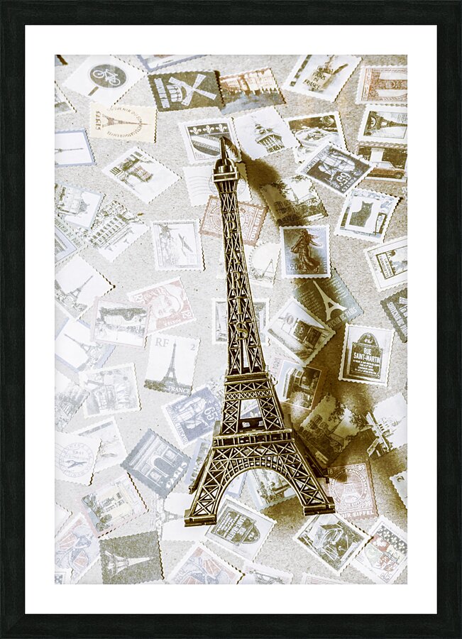 I Fall Tower Picture Frame print