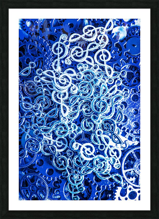 Complex sound structures Picture Frame print