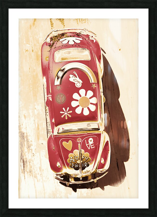 Touring Bug Picture Frame print