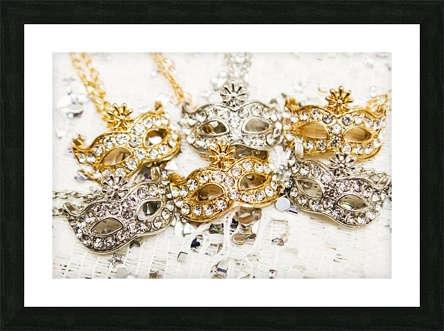 Diamond party Picture Frame print