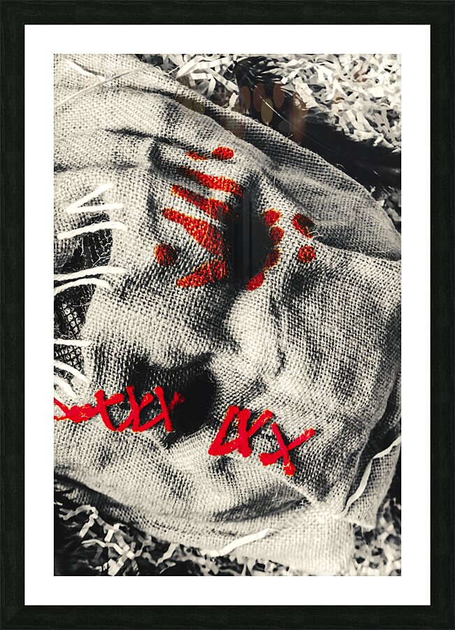 Countryside of terror Picture Frame print