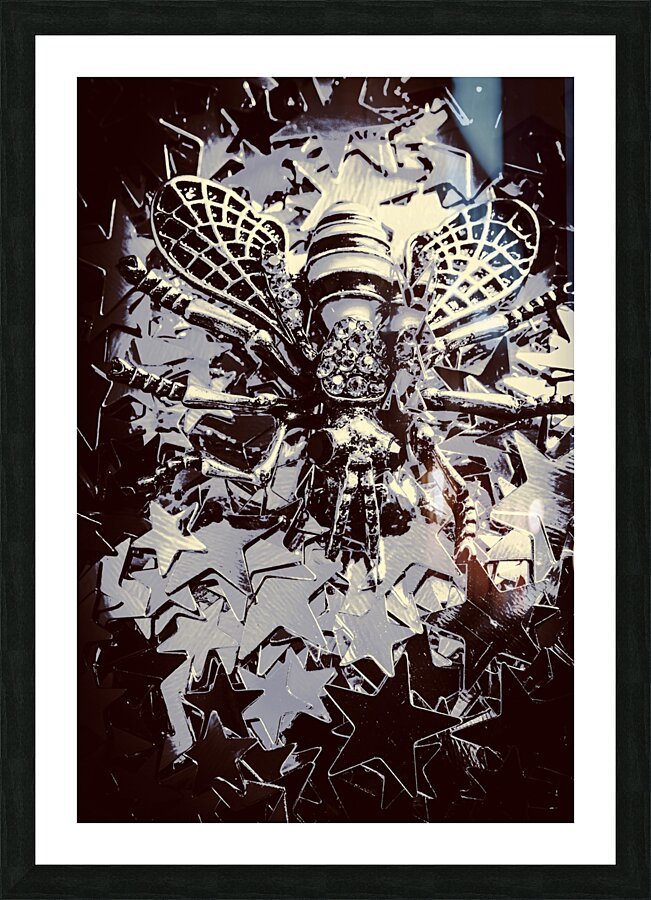 Star bee Picture Frame print
