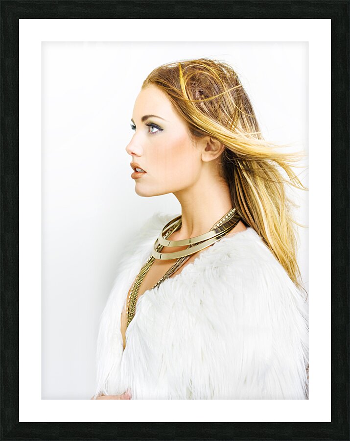 Hair Makeup And Fashion Picture Frame print